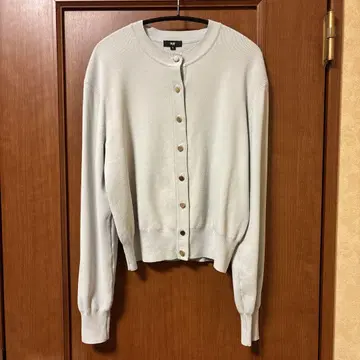 새상품급 플라스테 이번 시즌 신상 UV 차단 레이온 블렌드 가디건 그레이