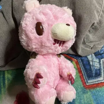 MORI CHACK 핑크 곰 봉제 인형