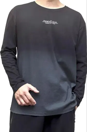 티셔츠 남성용 긴팔 빅 사이즈 긴팔 티셔츠 패션 2XL