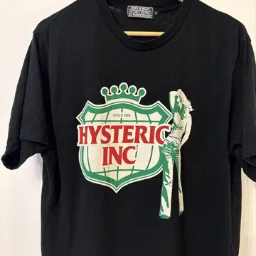 HYSTERIC ALE 티셔츠 L 블랙