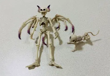 리멘트 포즈 스켈레톤 악마 피규어 (약 10cm)