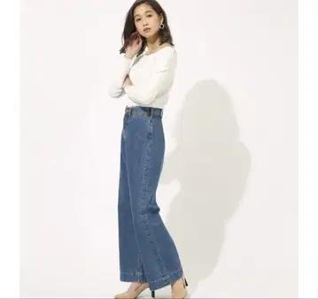 아즈 다트 데님 와이드