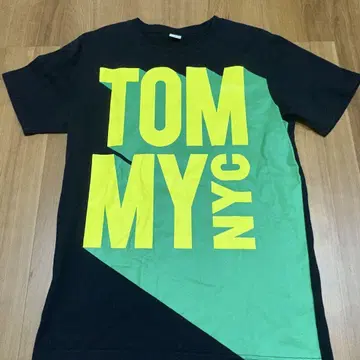 TOMMY 그래픽 프린트 티셔츠 M