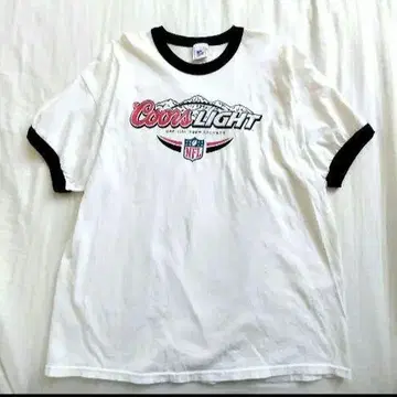 NFL Coors 링거 티셔츠 링거 티셔츠 남성용 XL 큰 사이즈