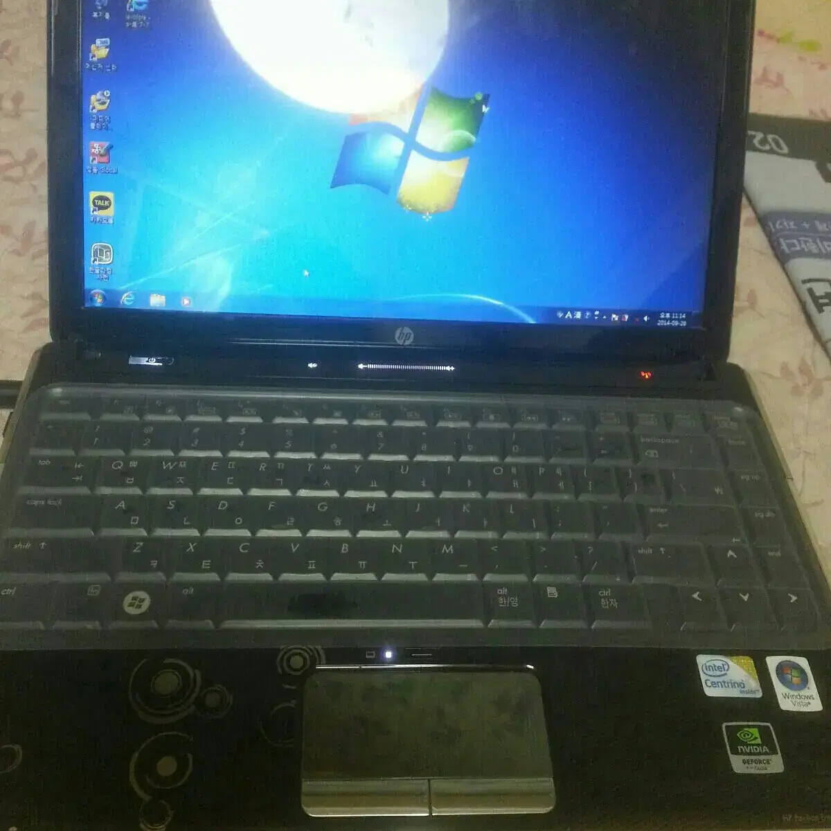 노트북팝니다 hp dv3 2136tx 부품용