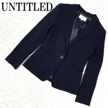 UNTITLED 언타이틀 테일러드 자켓 네이비 0 B776