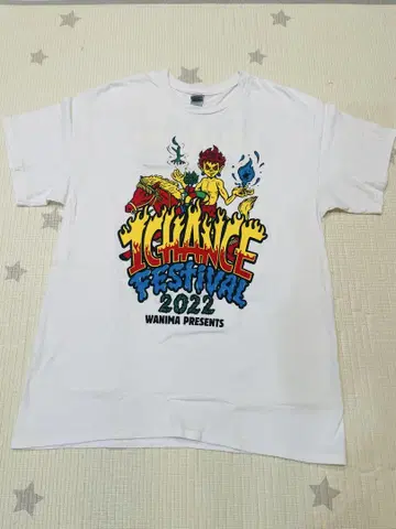 1CHANCE FESTIVAL 2022 티셔츠 WANIMA