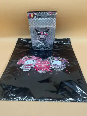 산리오 happy 복권 해피 복권 쿠로미 피규어 토트백