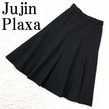 Jujin Plaxa 쥬진플라자 플레어 스커트 블랙 38 B8801