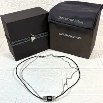 [ 박스 포함 ] EMPORIO ARMANI 엠포리오 아르마니 목걸이