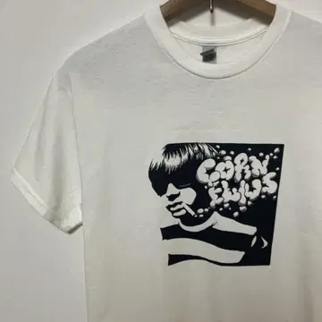 CORNELIUS 코튼 티셔츠 화이트 오야마다 케이고