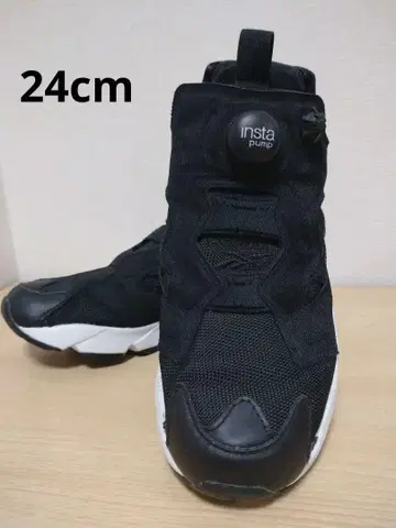 Reebok insta pump 펌프 퓨리 블랙 24.5cm