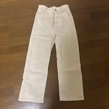 eaphi WAVE DESIGN HIGH WAIST DENIM 아이보리