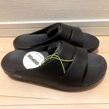 OOFOS 우포스 Ooahh 블랙 리커버리 26cm 미사용 새상품