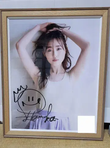 후쿠하라 하야오 친필 사인 포함 BLT 패널
