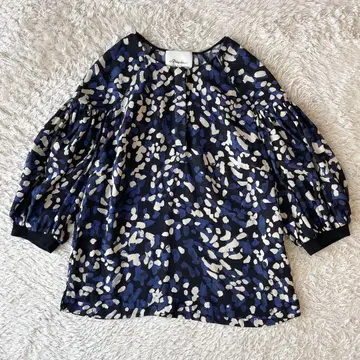 컨디션 최상 3.1 PHILLIP LIM 실크 볼륨 슬리브 블라우스 0