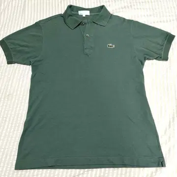CHEMISE LACOSTE 반팔 피케 셔츠 그린 사이즈 3 프레라코