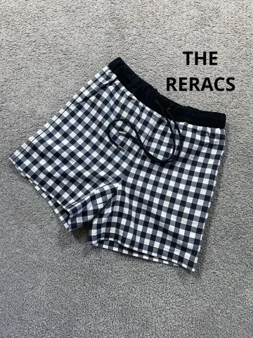 THE RERACS 더 라락스 숏 팬츠 깅엄 체크