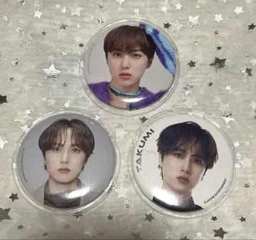 INI 오자키 타쿠미 캔뱃지 세트