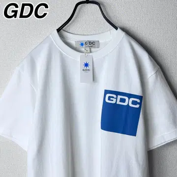 미사용 새상품 GDC 박스 로고 티셔츠 GDC