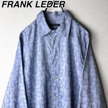 독일제 FRANK LEDER 코튼 올 패턴 셔츠 프랭크 리더