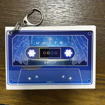 결속 밴딩 We will B 카세트 테이프풍 아크릴 참 UNITE