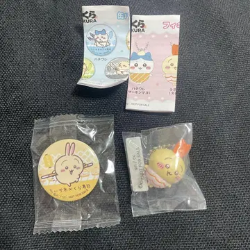 치이카와 (먼작귀) 쿠라스시 토끼 피규어 캔뱃지