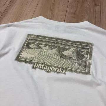 90s 파타고니아 마운틴 웨이브 빈티지 TEE 가쓰시카 호쿠사이