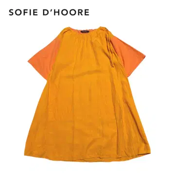 SOFIE D'HOORE 소피 인형 린넨 100% 원피스 린넨 36