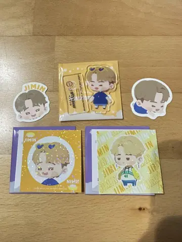 스시로 BTS 인더솜 JIMIN 5종 컴플리트 세트