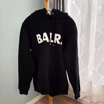 BALR. 블랙 후드티 S