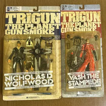 트라이건 니콜라스 D 울프 우드 바쉬 더 스탬피드 피규어