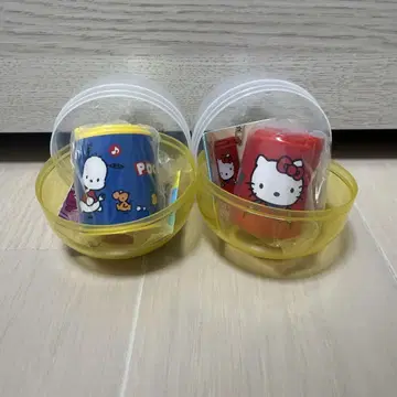 산리오 캐릭터즈 코인 실린더 헬로키티 포차코