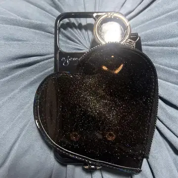 ajew iPhone 13 Pro 하트 모양 스마트폰 숄더백