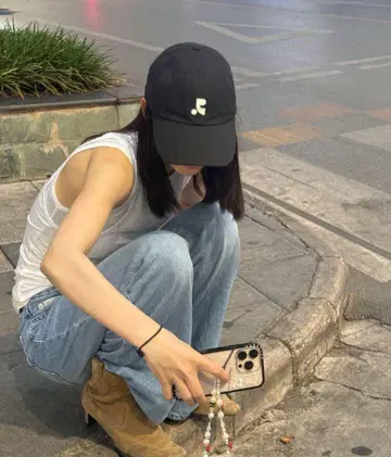 rest&recreation CAP 블랙