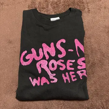 GUNS N' ROSES 1988년 투어 롱티 L 사이즈 HMV 한정판