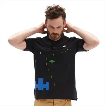 BAND OF OUTSIDERS 피케 셔츠 레트로 게임