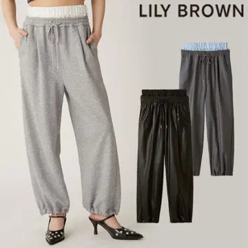 2WAY 바리에 릴랙스 팬츠 LILYBROWN