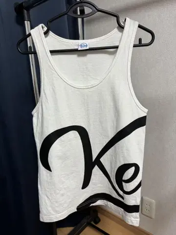 Keboz 화이트 탱크탑 XS