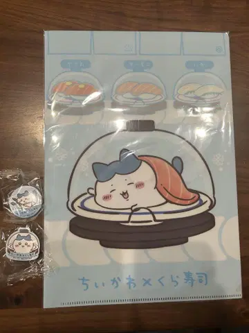 치이카와 (먼작귀) 쿠라스시 하치와레 클리어 파일 캔뱃지 마그넷