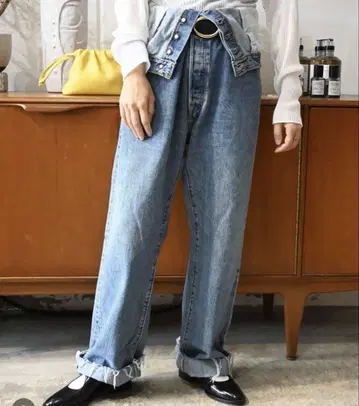 QU I I T 데님 블루 데님 유나이티드 애로우즈