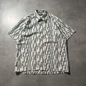 Vintage allover striped shirt