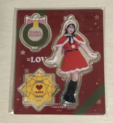 =LOVE 사사키 마이카 아크릴 스탠드 산타 의상