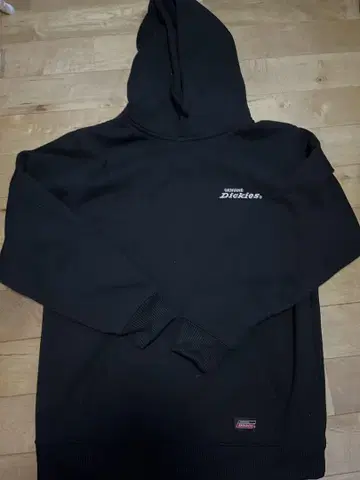 Dickies 블랙 후드티 캐주얼