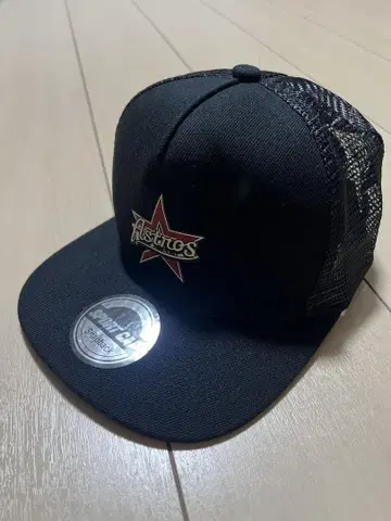아스트로스 astros 스냅백 메쉬 캡 블랙