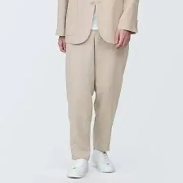 무인양품 팬츠 신사 린넨 테이퍼드 팬츠 남성용 M 가격 인하 불가