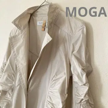 모가 MOGA 여름용 자켓 코트 베이지 셔링 자외선 차단 M