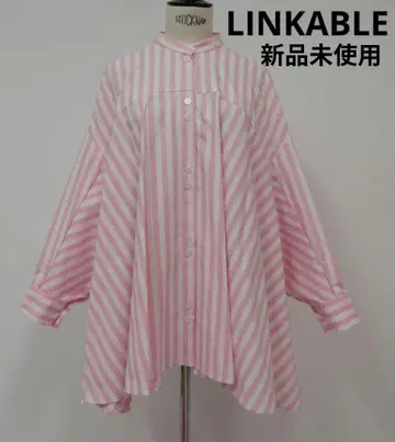 린카블 LINKABLE 교자 블라우스 LINKABLE 볼륨 블라우스