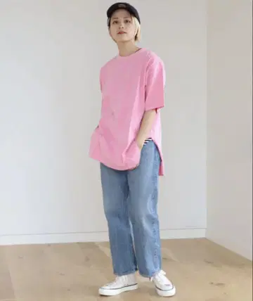 SCREEN STARS x BEAMS BOY / 별주 피그먼트 티셔츠