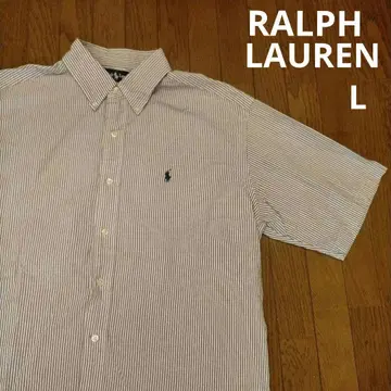 Ralph Lauren 랄프 로렌 시어서커 반팔 셔츠 스트라이프
